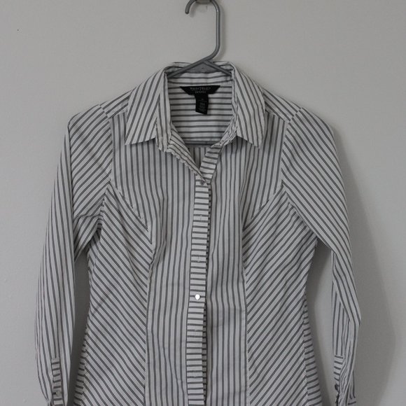 Striped Button-Up - Picture 2 of 3
